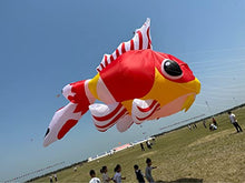 TiffyDance Super Large Goldfish Kite 7m/23ft Red