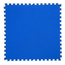 Get Rung MMA EVA Foam Interlocking Puzzle Mats 40"x40"x1" Blue