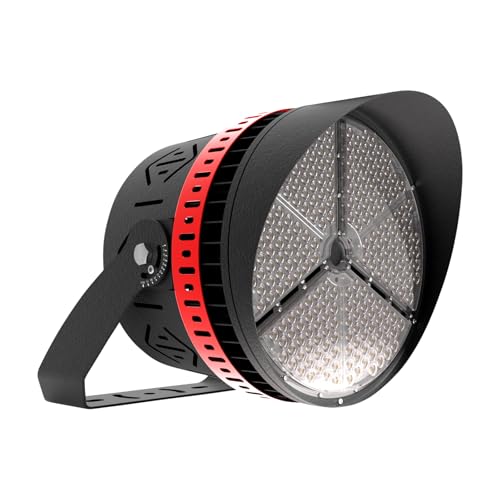Xapolu 500W LED Stadium Lights with 60° Beam Angle, 120-277V 65000lm Super Bright Outdoor Flood Light (1800W Metal Halide Eqv.), IP66 & 10KV Surge LED High Mast Sport Ballpark Lights, UL Listed