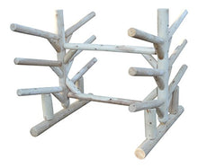 Log Kayak Rack 6 Place Paddle Board Storage Rack Unfinished