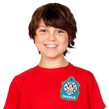 Kenco Kids Customizable Plastic Firefighter Hats Red
