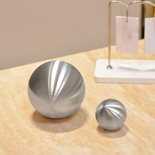 YDJIANCAI 1 Pack Brushed Stainless Steel Gazing Balls – Hollow Floating Pond Sphere, Ornament for Garden, Yard, Lawn, and Home Outdoor Decoration(Size:19.68in/50cm)