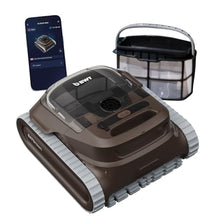 BWT BATBROWN Cordless Robotic Pool Cleaner, Cleans Floor, Walls & Waterline, Up to 3-Hour Runtime, 4,500 GPH Suction, for Above-Ground & In-Ground Pools
