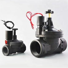 Garden water irrigation control solenoid valve and solar/battery(Month 4IN)