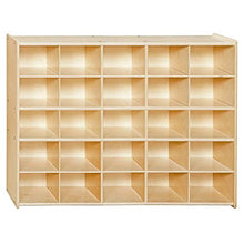 Contender 25 Cubby Birch Plywood Storage Cabinet No Bins