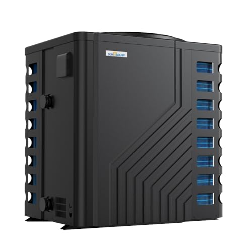 Sun2Solar 110k BTU Pool Heater & Cool Pump for Above Ground & Inground