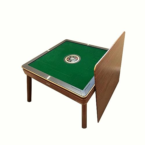 HappyRock Automatic Mahjong Dining Game Table 42mm Tiles Chinese Style Beige