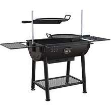 Oklahoma Joe's Firecraft Series Modular Open Fire Barrel Charcoal Grill with 480 sq. in. Cooking Area in Black