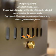 Portable Charcoal Grill, Stainless Steel Mini Foldaway Charcoal Grill for Travel, Camping, Garden Backyard, Tailgating, Backyard Barbecue, Picnics