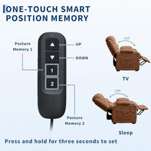 GarveeHome Oversized Electric Power Recliner Chair for Adults Memory Remote