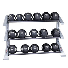 Body-Solid Pro Club Line SDKR 3 Tier Med Ball Rack Grey/Black