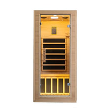 Zugoni Indoor Far Infrared Sauna Room Low EMF 5 Heating Panels 1400W Sauna Style