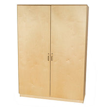Wood Designs Resource Cabinet 84" Natural Wood