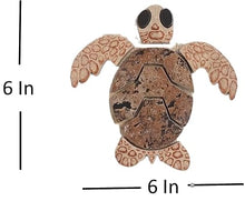 Brown Sea Turtle Family Porcelain Swimming Pool Mosaic