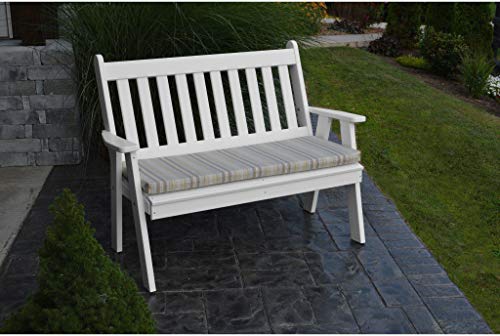 Rustic Natural Cedar Furniture Loveseat Patio Glider