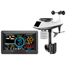 Weather Station with Wireless External Sensor and Anemometer
