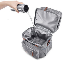 ASWRTYJO Outdoor Large-Capacity Thermal Insulation Picnic Bag Thickened Aluminum Foil Ice Leak-Proof Tote