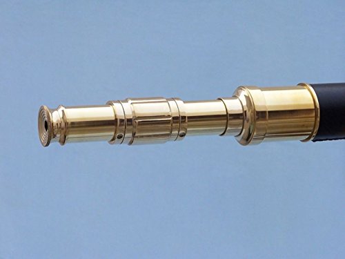 Handcrafted Nautical Decor Hampton Brass Admiral Telescope 60