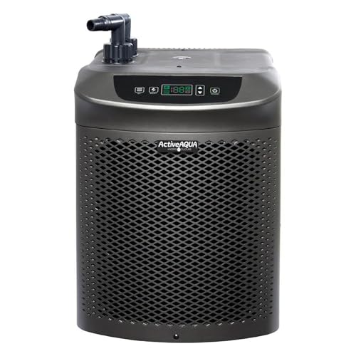Active Aqua Hydroponic Chiller - 396-925 GPH 120V Pump - 0.25 HP - Titanium