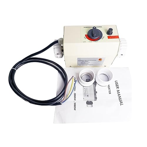 Induction Heater, Heater Pool 3KW Swimming SPA Electric Water Pump Tub Hot Device Thermostat Suitable For Home Outdoor School for Rusty Screw