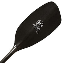 Werner Paddles Player Carbon Bent Shaft Kayak Paddle-194cm Black