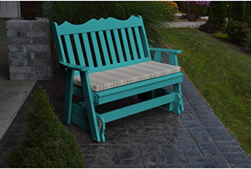 A&L Furniture Company Royal English Recycled Plastic 4ft Glider Chair - Lead TIME to Ship 4 Weeks