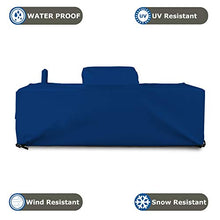 Covers & All Outdoor Kitchen Cover 18 Oz Waterproof - Customize Your Kitchen Cover with Any Dimensions - 100% Weather Resistant Outdoor Kitchen Island Cover (Blue)