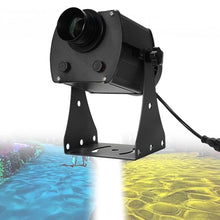 Water Ripple Projection Lamp — Creates a Water Ripple Effect, Ideal for bedrooms, Underwater-Themed Decor, Weddings, and Setting the Atmosphere for Parties Monochrome-150W