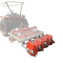 DAJIAYIQI Tractor Pulled Seed Planter, Stainless Steel Seeding Machine with 8 Seed Plates, Adjustable Depth & Row Spacing, Garden Seeding Lawns Spreader for Farm Planting(4 Units)