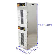 INTSUPERMAI 40 Layer Stainless Steel Food Dehydrator Machine