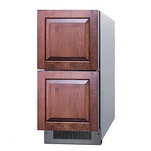 Summit 15-Inch 2.8 Cu. Ft. ADA Compliant Outdoor Double Drawer Compact Refrigerator - ADRD15OS