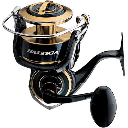 Daiwa 20 SALTIGA (G) 14000P Fishing Reel Gold Silver Black