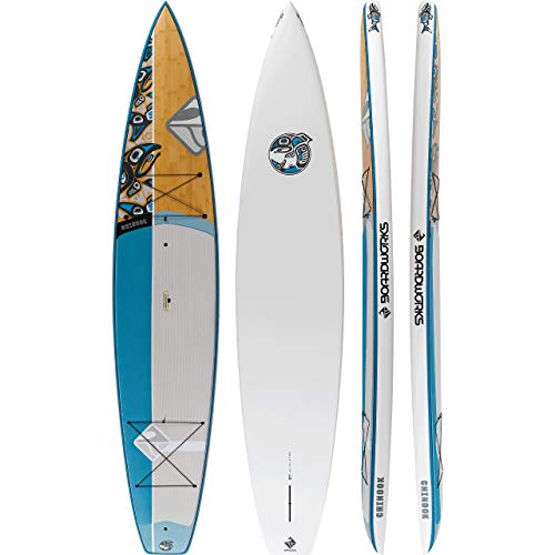 Boardworks Chinook Touring Stand-Up Paddleboard Bamboo/Blue/Light Blue