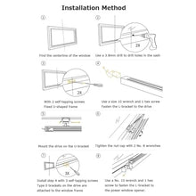 MDYHY Automatic Window Opener Stroke(300-1000mm), Electric Window Opener Actuator- 24V, with Wall Switch + Remote Control, Double Chain Design, Low Noise, for Casement Windows,600mm