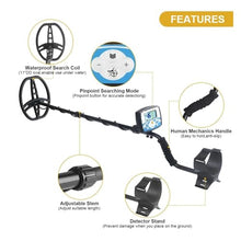 JDXQBLD MT705 Underground Metal Detector High Sensitivity Waterproof Search Coil Metal Detecting Tool Treasure Pinpointer High Accuracy，Blue with GPpoint
