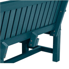 Sequoia Professional CM-BENSQ42-NBE Commercial Grade Exeter 4 Foot Garden Bench, Nantucket Blue