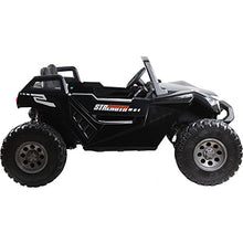 MotoTec Baja UTV 4x4 24v Carbon Fiber RC Black