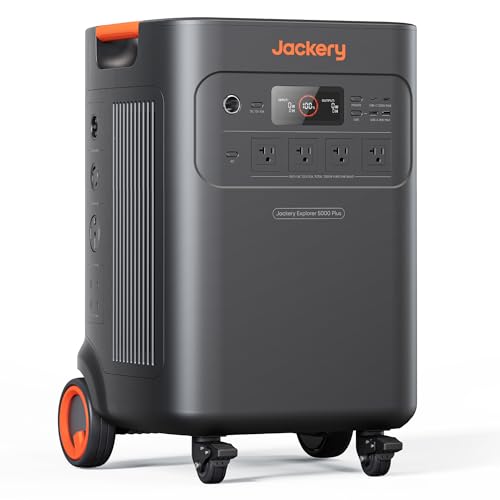 Jackery Explorer 5000 Plus Power Station, 5040Wh, 7200W AC Output