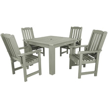 Highwood Lehigh 5-Piece Square Dining Set Eucalyptus
