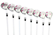 Majek Ladies Golf Hybrids Irons Set White Pearl