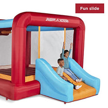 Radio Flyer XL Backyard Bouncer Inflatable Bounce House with Slide Red