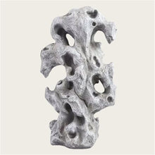 Fiberglass Decorative Fake Stones, Realistic Texture of Fake Rock, Landscape Fake Rocks, Non-hollow Artificial Fake Stone, Faux Stone for Outdoor Garden, Farm, Indoor Decoration(28.4*18.1*10.2in)