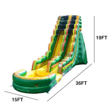 JumpOrange Commercial Inflatable Water Slide with Splash Pool Amazon River