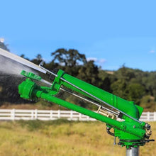 BAIYITONGDA Big Rain Gun Sprinkler with Tripod Base, 2" Impulse Impact Sprinkler, 360° Large-Area Watering Spray, Lawn Sprinkler for Farmland Irrigation, Dust Removal