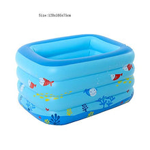Children's Inflatable Swimming Pool Air Swimming Pool Independent Layered Airbag Height Adjustable Portable Outdoor Indoor Garden Backyard Water Play Back