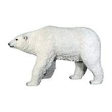 Design Toscano Polar Bear on the Prowl Outdoor Garden Animal Statue, 76 Inch, Resin, Full Color Finish