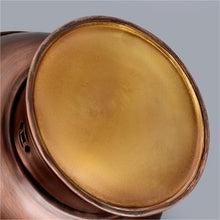EliteBloom Traditional Copper Hot Pot - 34Cm Charcoal Cooking Pot for Home Parties, Old-Fashioned Commercial Cookware, Perfect for Family Gatherings and Dining Experiences.,Copper-30cm