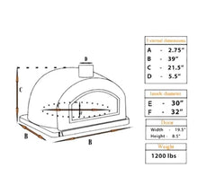 Authentic Pizza Ovens Roma Pizzaioli Premium Pizza Oven, Wood Fire Outdoor Oven