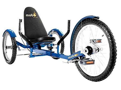 MOBO Triton Pro Adult Recumbent Trike Royal Blue