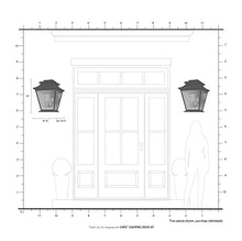 Livex Hathaway 5-Light Outdoor Wall Lantern Black